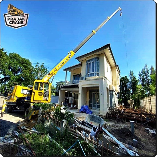 รถเครนนนทบุรี เช่ารถเครนไซต์งานก่อสร้างอาคาร  รถเครนนนทบุรี 